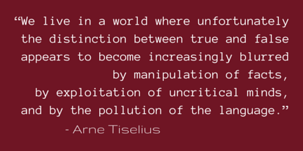 Arne Tiselius quote