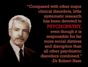 Psychopathy causes more social social distress and disruption than all other mental disorders combined.